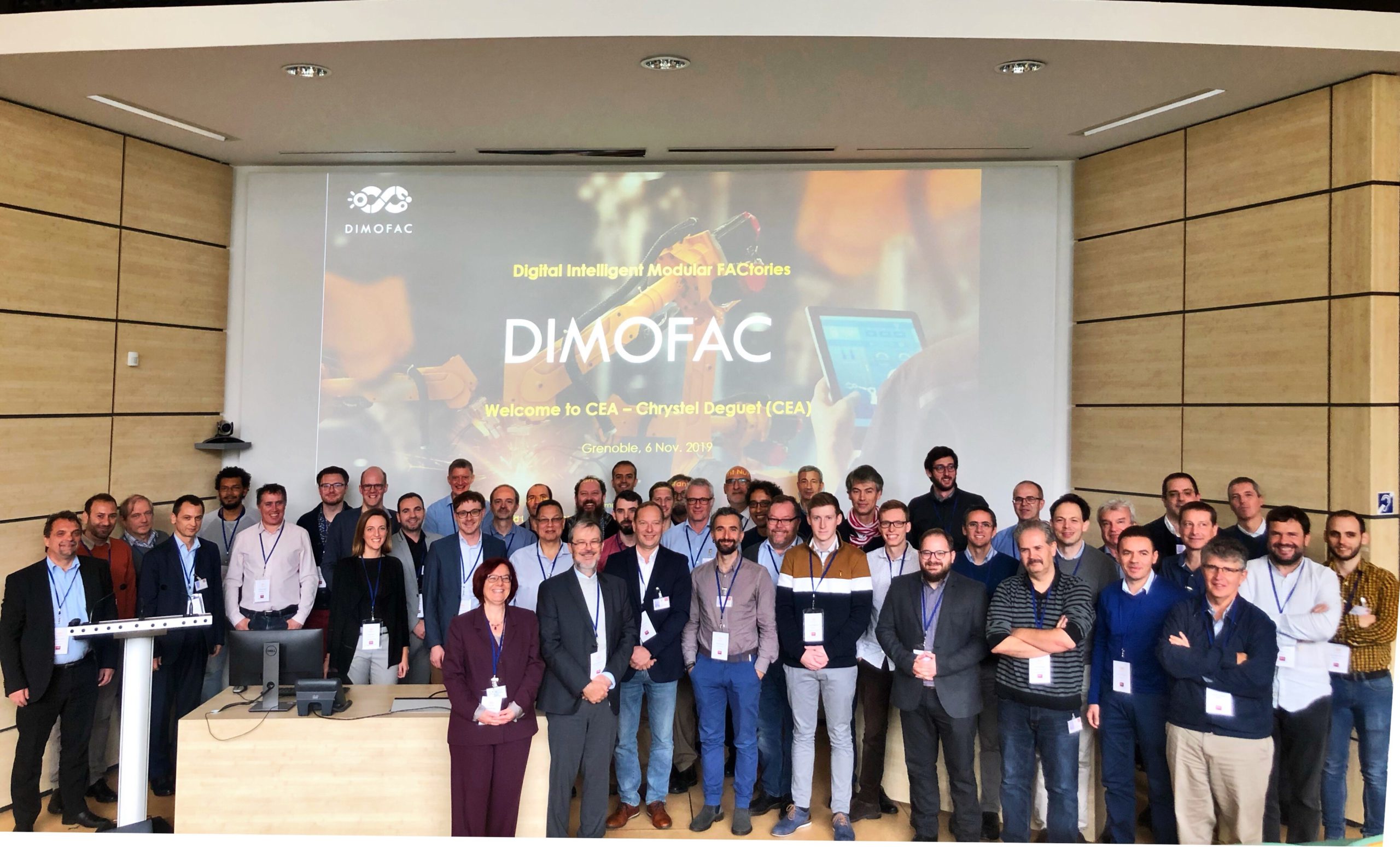 The Swiss Smart Factory is partner of the EU DIMOFAC H2020 project