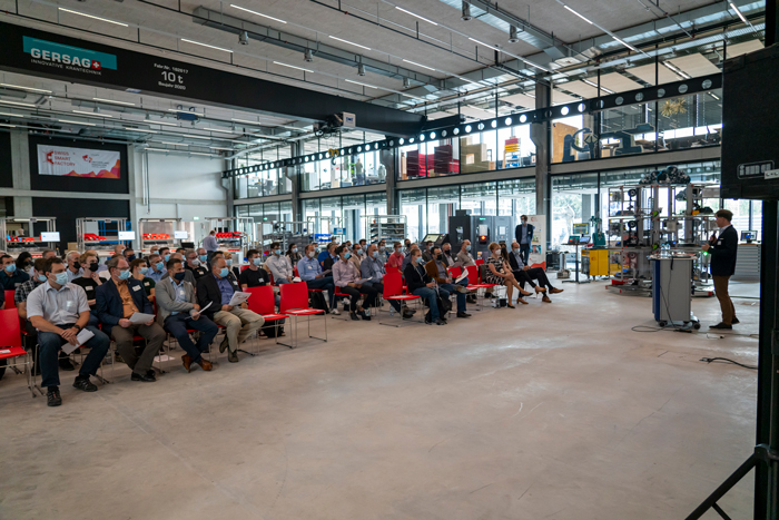Erstes Netzwerktreffen der Swiss Smart Factory im Neubau des SIPBB
